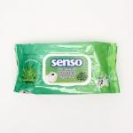 Влажная туалетная бумага "Senso" с экстрактом алое, 72 шт