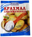 Омега Крахмал картофельный 50 гр (кор*100)