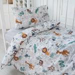КПБ ясельный  BabyRelax  бязь,  Сафари