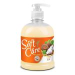 SOFT CARE Мыло жидкое с маслом каритэ 500г