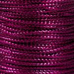 Сутажный шнур на бобине "Фиолетовый" намотка 15 м толщина 2 мм 4,3х4,7х4,7 см
