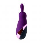 Стимулятор эрогенных зон Eromantica BUNNY, силикон, цвет фиолетовый, 12,5 см