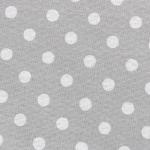 Комплект Экономь и Я "Горошек" цвет серый: Простыня 145х214 см, 70х70 см, бязь, 100% хлопок
