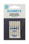 Иглы для бытовых швейных машин Schmetz для джинсы 130/705H-J №80, уп.5 игл