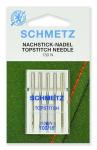 Иглы для бытовых швейных машин Schmetz Топ Стич 130N NM №100,уп.5 игл