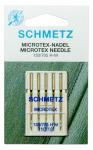 Иглы для бытовых швейных машин Schmetz микротекс (особо острые) 130/705H-M №110, уп.5 игл