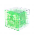 Головоломка «Кубический лабиринт», копилка с денежкой, 9х9х9 см, цвета МИКС