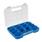 Коробка для рыболовных мелочей К-14, пластмас, цвет синий, 23,5х16х4,5 см