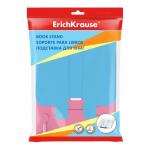 Подставка для книг ErichKrause Bubble Gum, ароматизированный пластик, розовая с голубым держателем