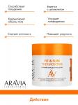 Arav113,  Laboratories Горячий скраб для похудения Fit & Slim Thermoscrub, 300 мл, Aravia