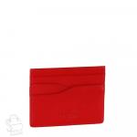 Женский картхолдер для визитных и скидочных карт 20932E red Pratero