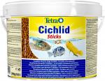 Tetra Cichlid Sticks 10 л гранулы д/цихлид