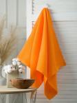 Полотенце вафельное оранжевое