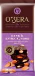 «OZera», шоколад Milk chocolate with Almonds salt caramel, 90 г
