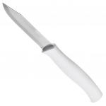"Tramontina" Нож для овощей 8см, пластмассовая ручка, белый (Бразилия)