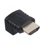 Переходник LuazON, HDMI (M) - HDMI (F), угловой