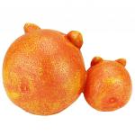 Скульптура-фигура для сада из полистоуна "Апельсиновые котята" 27х18 см (Россия)