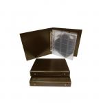 Альбом для монет "Коллекция", 230 х 270 мм, Optima, 10 скользящих листов, коричневый