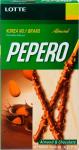 LOTTE Pepero Almond Соломка в шок. глазури с миндалем, 36 г