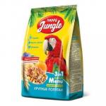 HAPPY JUNGLE Корм для крупных попугаев 500 гр *18
