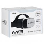 3D Очки виртуальной реальности TFN VR M5, смартфоны до 6", регулировка, белые"