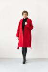 Пальто женское демисезонное 23220 (красный)
