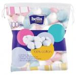 BELLA Cotton 100 шт шарики из ваты цветные*30
