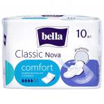 Прокладки впитывающие BELLA Nova Classic 10 шт Сomfort (новый дизайн)