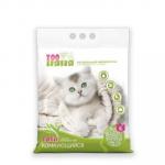 #(У)Наполнитель ЗОО НЯНЯ ТОФУ Зеленый чай Растительный комкующийся 6л *2,7 кг*6