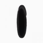 Валенки мужские с резиновой подошвой, цвет чёрный, размер 44