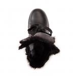 Ботинки зимние, цвет чёрный, размер 34