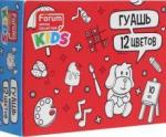 Гуашь 12цв 10мл KIDS FG-012-R