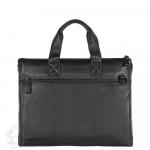Портфель мужской кожаный 1168-1H black Heanbag