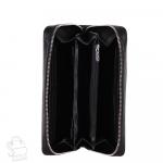Клатч мужской кожаный 20940 black Pratero