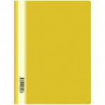 Папка-скоросшиватель пластик. OfficeSpace, А4, 160 мкм., желтая с прозр. верхом. Fms16-2_715