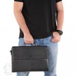 Портфель мужской кожаный 1149-1H black Heanbag/20