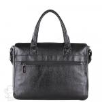 Портфель мужской кожаный 44906H black Heanbag