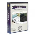 КПБ 'Insight' евро, поплин, 100% хлопок, пл. 118 гр./кв.м., 'Кактусы' Пододеяльник 205*217, простыня 217*240, наволочка 70*70 (2 шт.)
