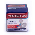 Лейкопластырь master uni unfix медицинский фиксирующий на тканевой основе