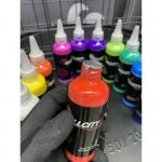 Allcity заправка Acrylic Permanent paint black 100мл.