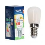Светодиодная лампа для холодильников Volpe LED-Y25-4W, 4 Вт, 3000 К, Е14, матовая