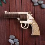 Сувенир деревянный пистолет "Револьвер"
