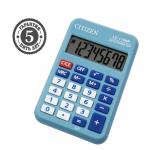 Калькулятор настольный Citizen LC-110NR-BL, 8-разрядный, 58 х 88 х 11 мм, 2-е питание, голубой