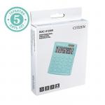 Калькулятор настольный Citizen SDC-810NR, 12 разрядный, 124 х 102 х 25 мм, 2-е питание, бирюзовый