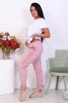 Женские брюки 11198 Розовый
