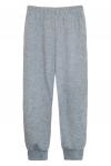 Пижама с брюками для девочки 91192 Фуксия/серый меланж