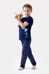 Пижама с брюками для мальчика 44001 Скелеты