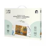 Алмазная мозаика ТРИ СОВЫ "Осень", 40*50 см, холст на деревянном подрамнике, картонная коробка с пластиковой ручкой