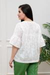 Женская блузка Шитьё 02-006-22 Белый