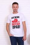 Мужская футболка 11635 Белый